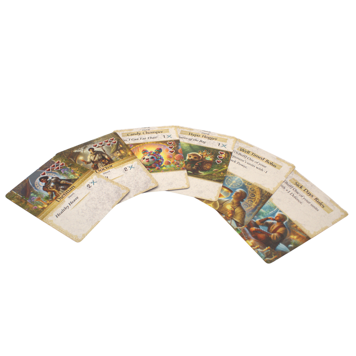 DiaFight Collect & Battle (Trading Card Game) - Diabetes Game