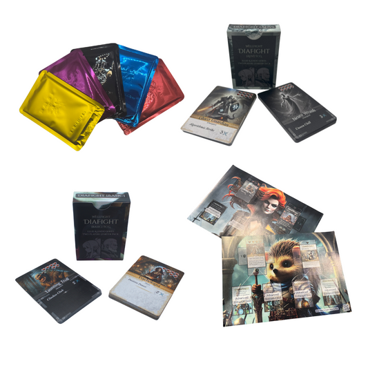 DiaFight Ultimate Bundle – Basic, Advanced, Boosters & Playmats